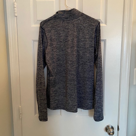 UCONN Nike Dri-Fit Blue Heathered Quarter Zip - Picture 5 of 5